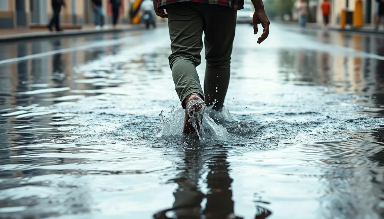 FAQ: Pertanyaan Umum tentang Arti Mimpi Melewati Jalan Banjir (c) Ilustrasi AI