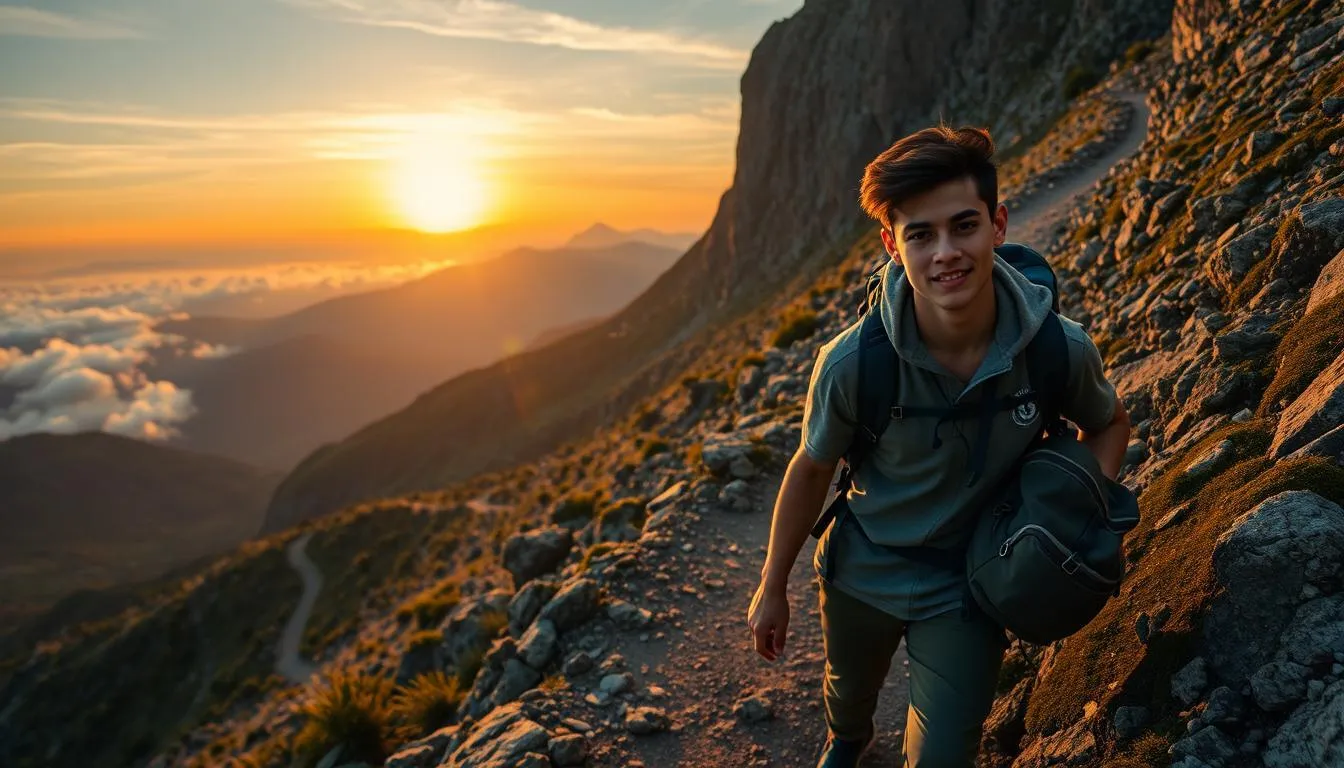 Perspektif Psikologi tentang Mimpi Jalan Menanjak (c) Ilustrasi AI