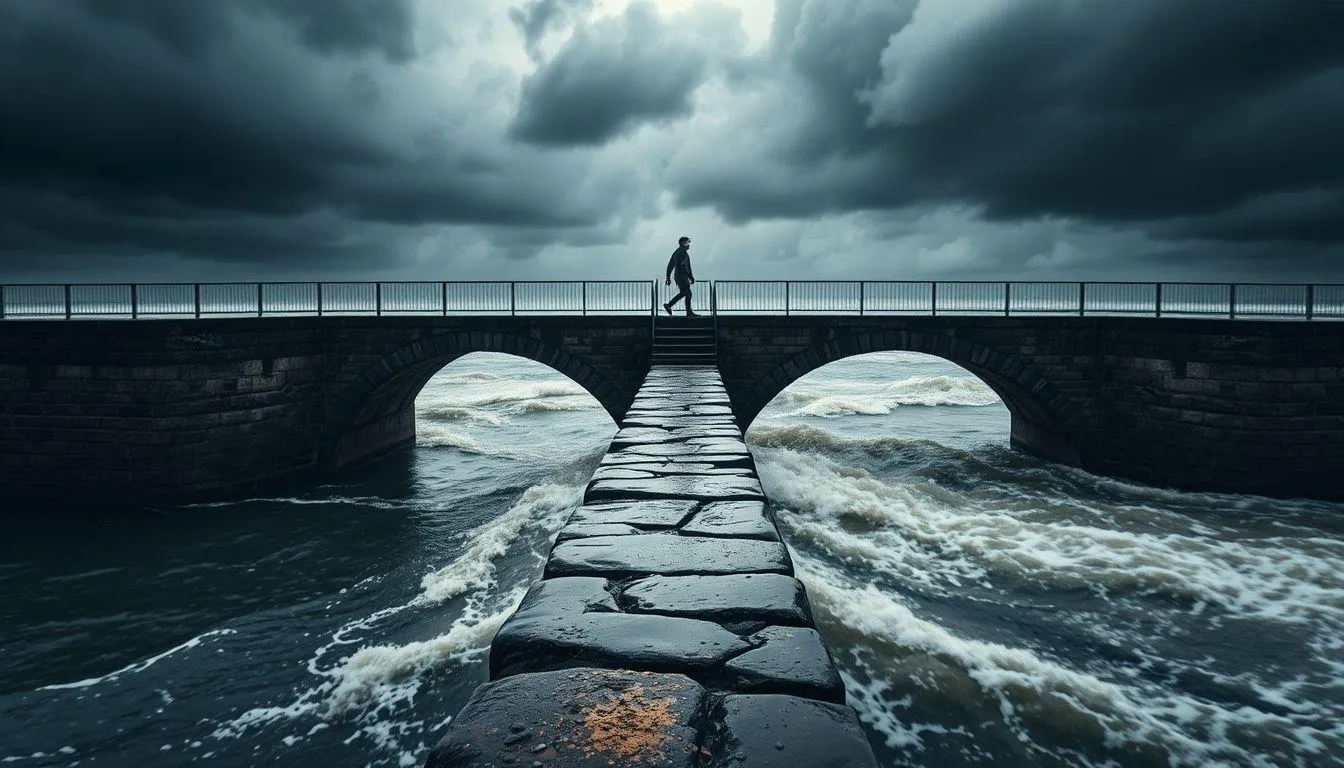 Makna Simbolis Jembatan dalam Mimpi (c) Ilustrasi AI