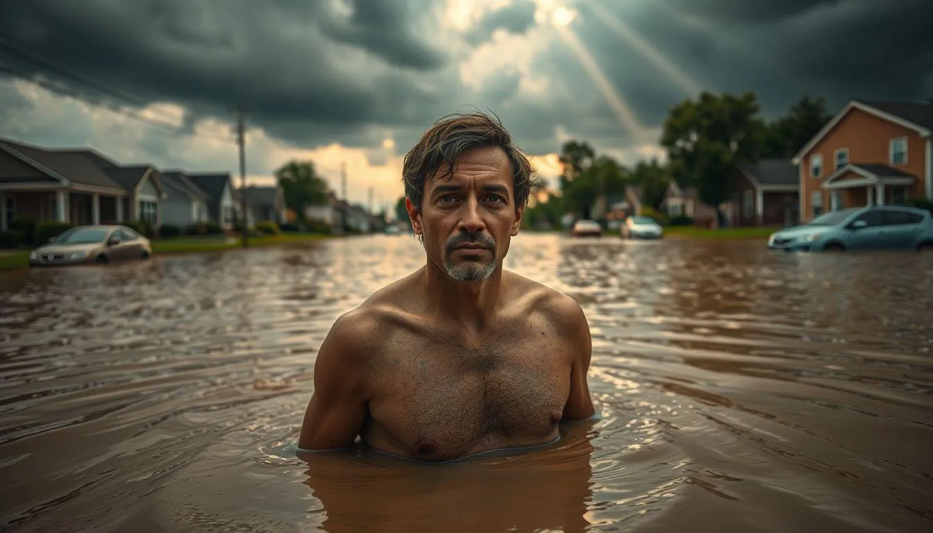 Interpretasi Banjir dalam Konteks Mimpi (c) Ilustrasi AI