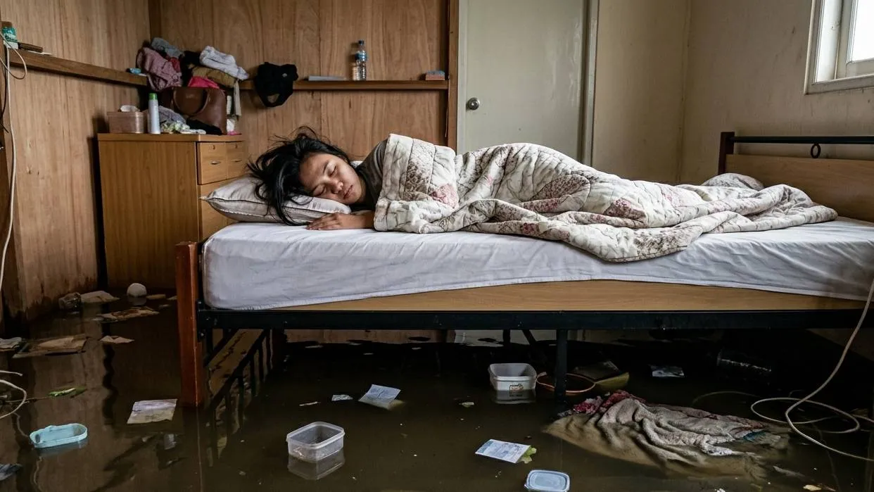 Perspektif Psikologi Modern tentang Mimpi Air Banjir (c) Ilustrasi AI