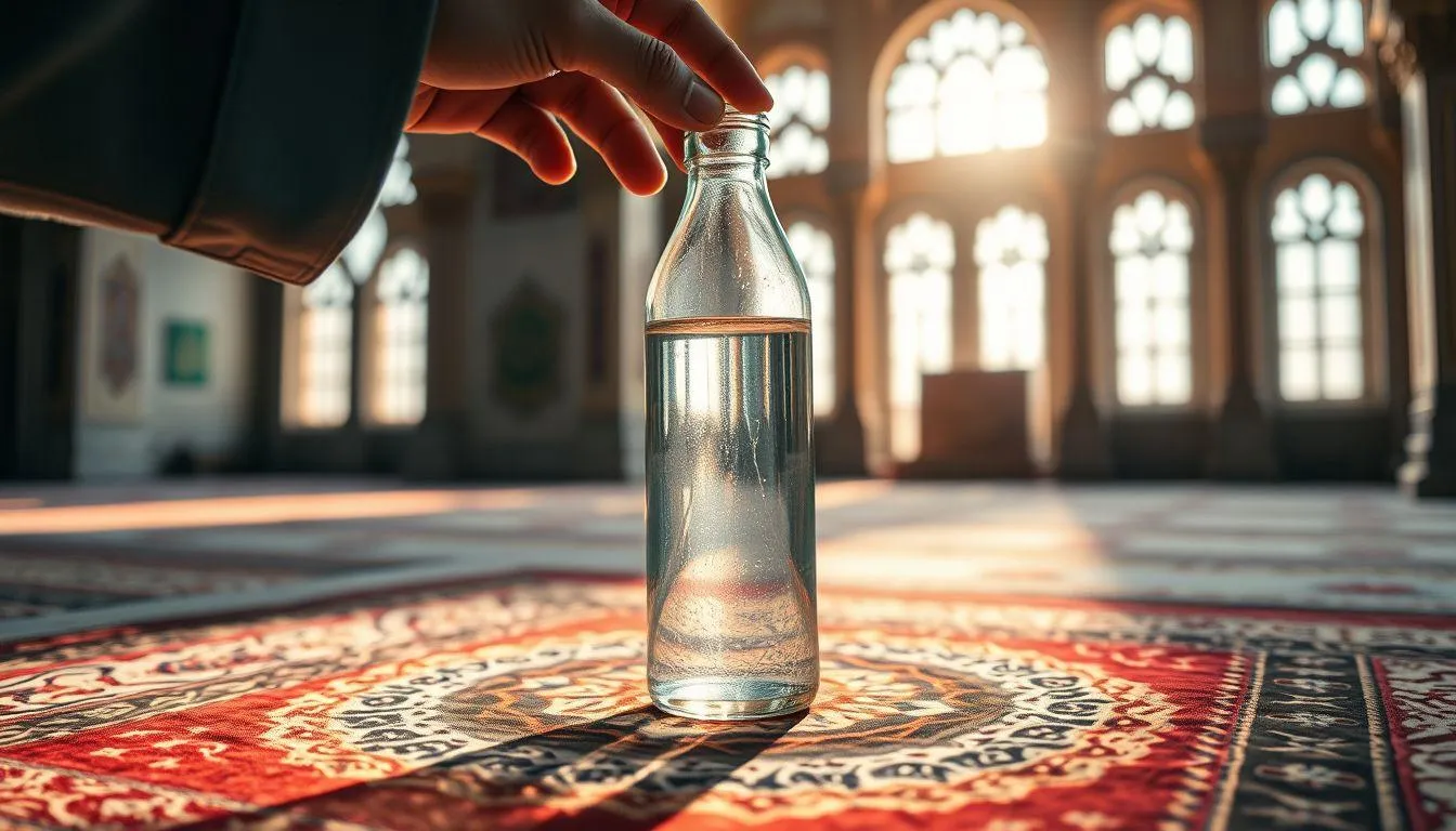 Tafsir Mimpi Melihat Air dalam Botol dalam Islam (c) Ilustrasi AI