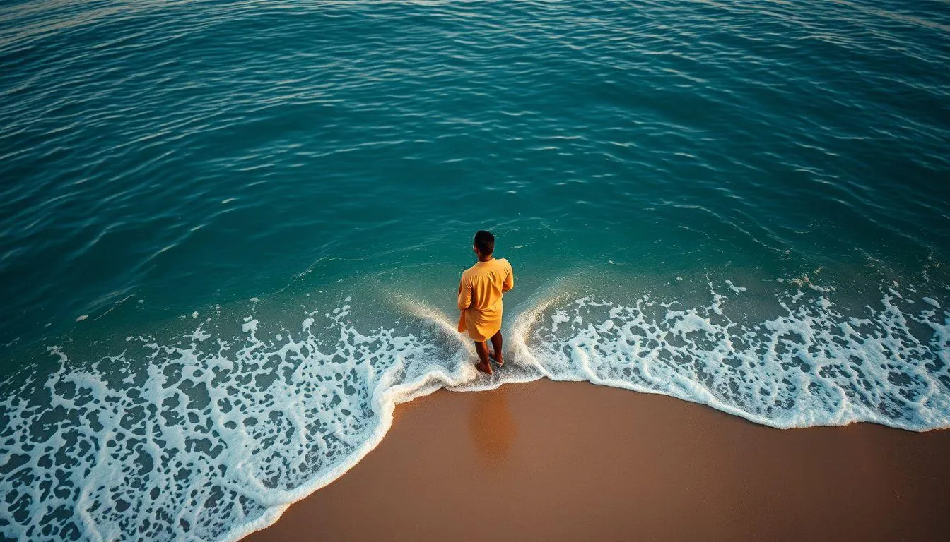 Makna Spiritual dan Budaya dalam Mimpi Air Laut (c) Ilustrasi AI