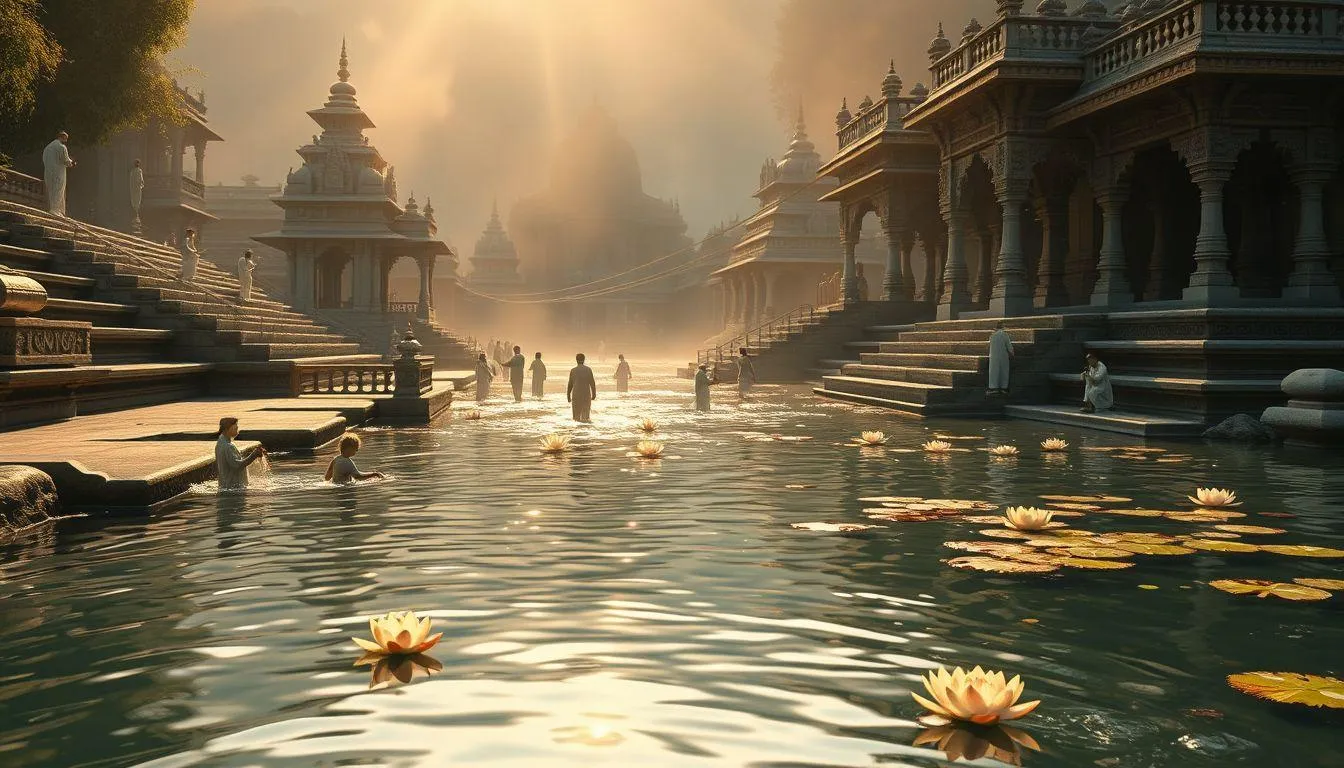 Makna Spiritual dan Simbolisme Air dalam Berbagai Tradisi (c) Ilustrasi AI