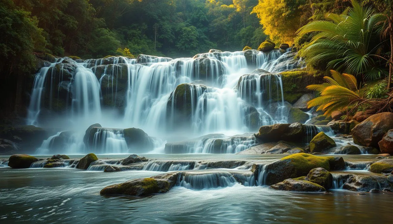FAQ Seputar Arti Mimpi Melihat Air Terjun Banyak (c) Ilustrasi AI