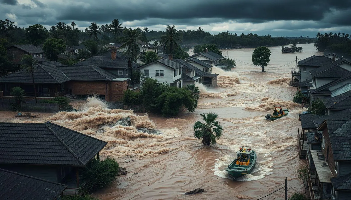 Hikmah dan Pelajaran dari Mimpi Banjir Bandang (c) Ilustrasi AI