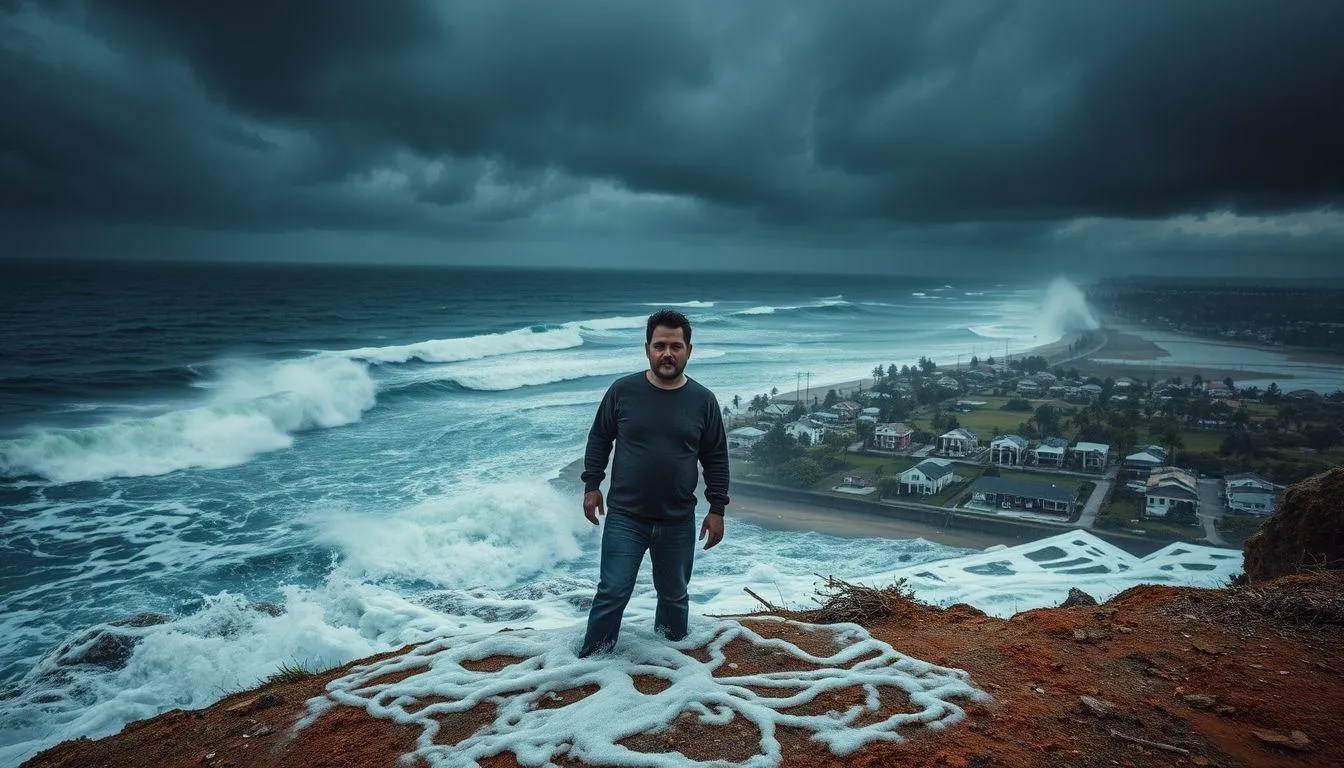 Makna Psikologis Mimpi Banjir Rob (c) Ilustrasi AI