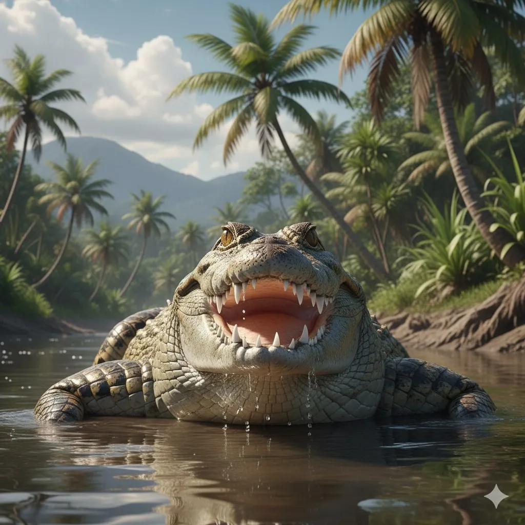 Perspektif Psikologi Modern tentang Mimpi Buaya Banyak  (c) Ilustrasi AI