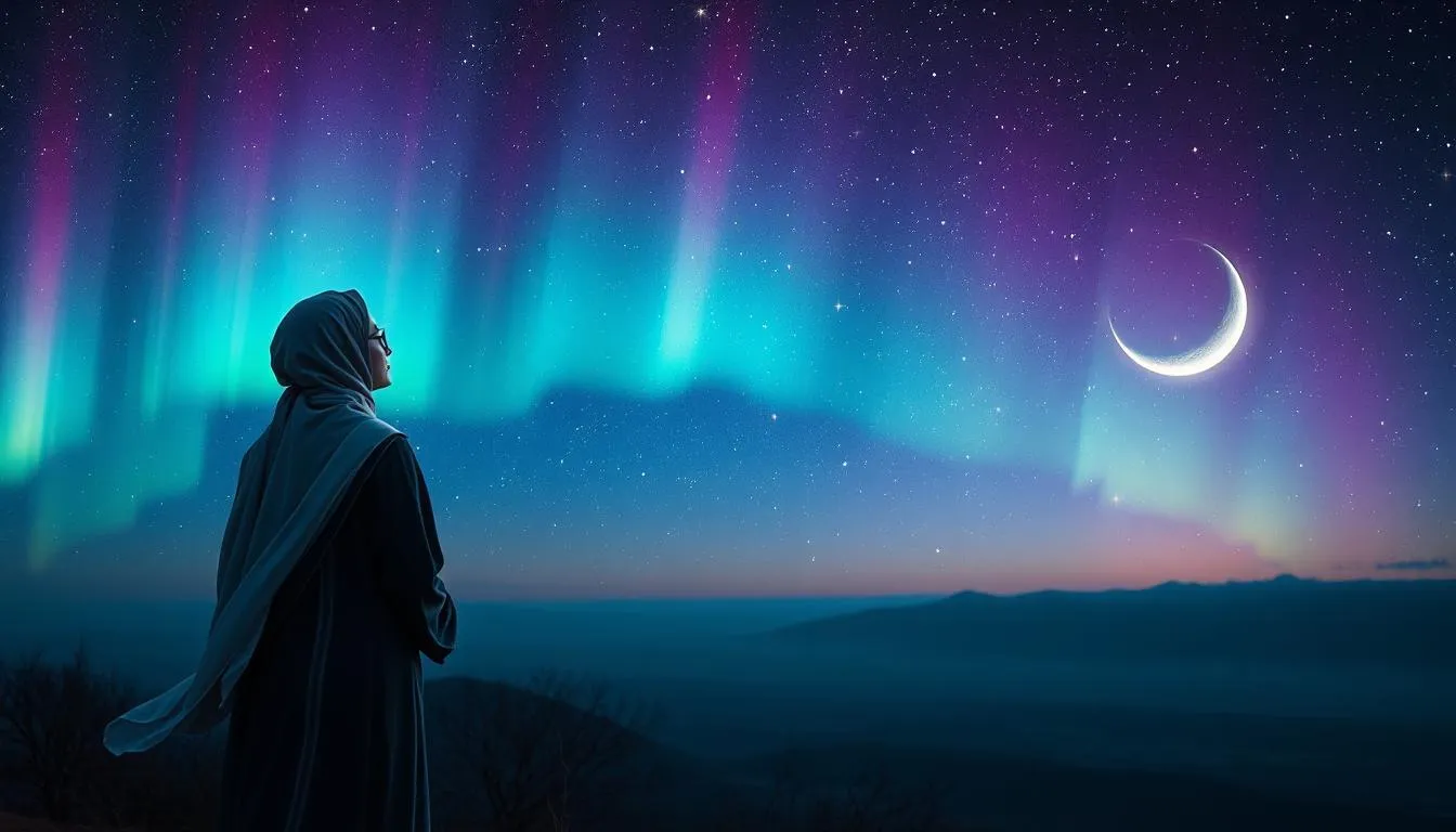 Definisi Mimpi Melihat Fenomena Langit dalam Islam (c) Ilustrasi AI