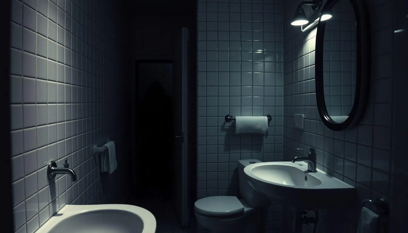 Perspektif Psikologi tentang Mimpi Genderuwo di Kamar Mandi (c) Ilustrasi AI