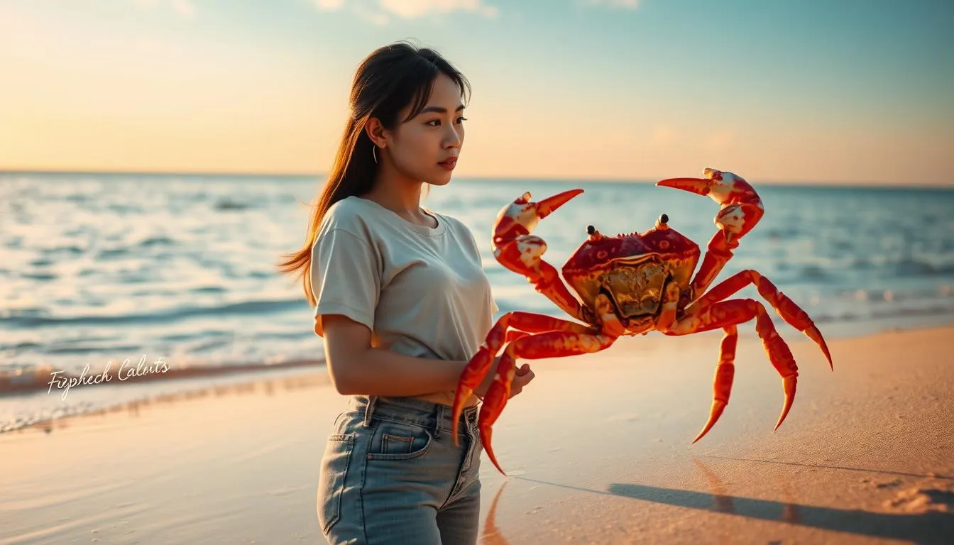 Makna Psikologis Mimpi Kepiting Berjalan (c) Ilustrasi AI