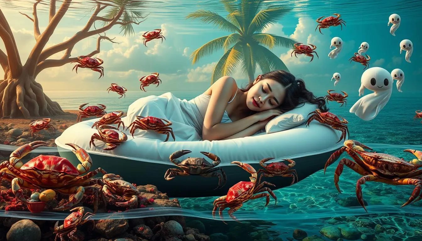 Perbedaan Makna Berdasarkan Jenis Kepiting (c) Ilustrasi AI