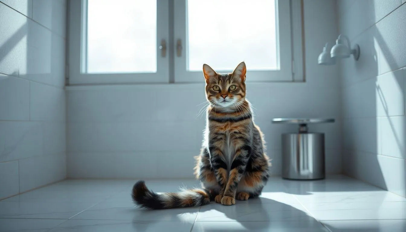 Pengertian Dasar Mimpi Kucing di Kamar Mandi (c) Ilustrasi AI