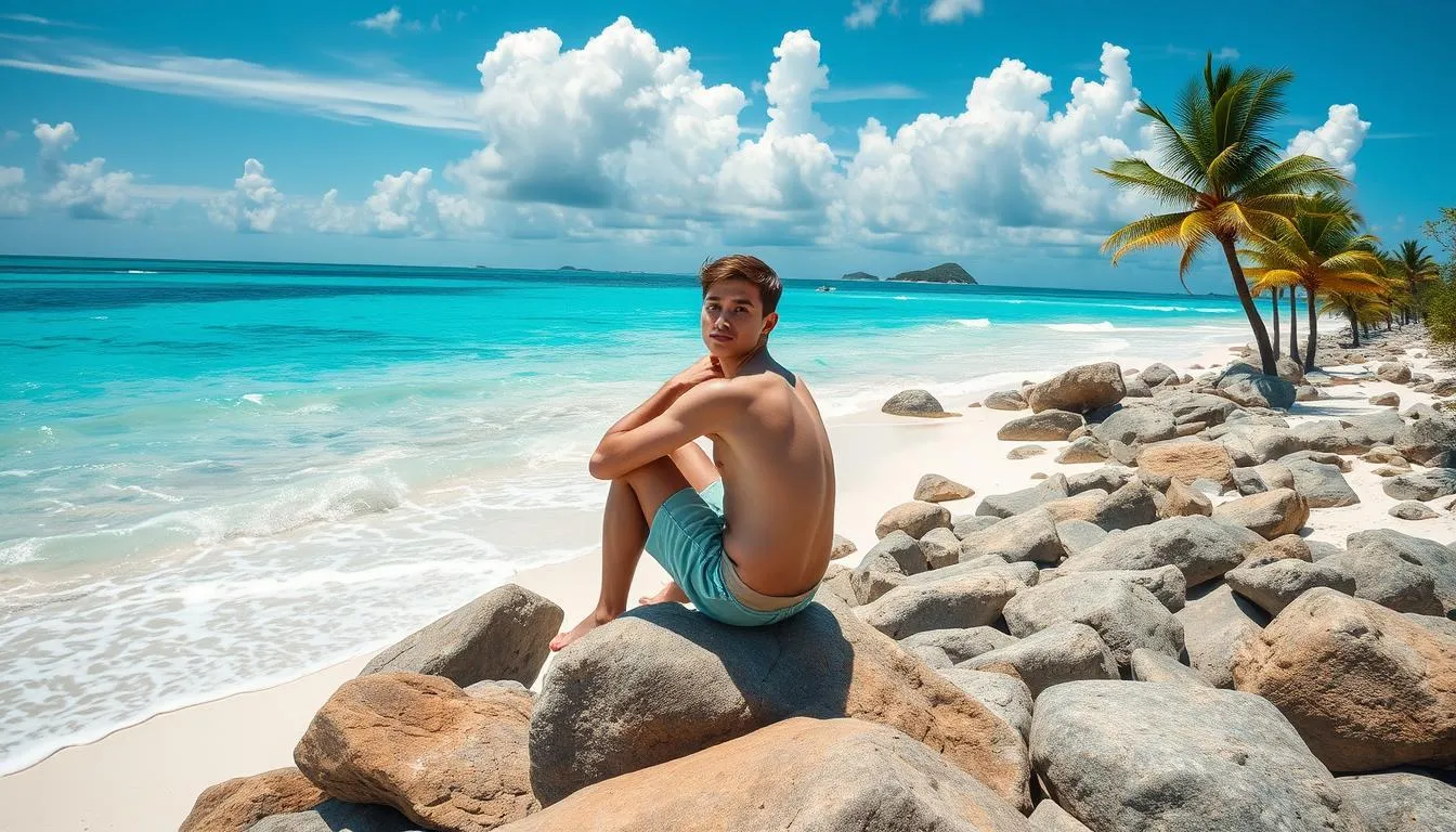 Mitos dan Fakta seputar Mimpi Melihat Laut yang Indah (c) Ilustrasi AI