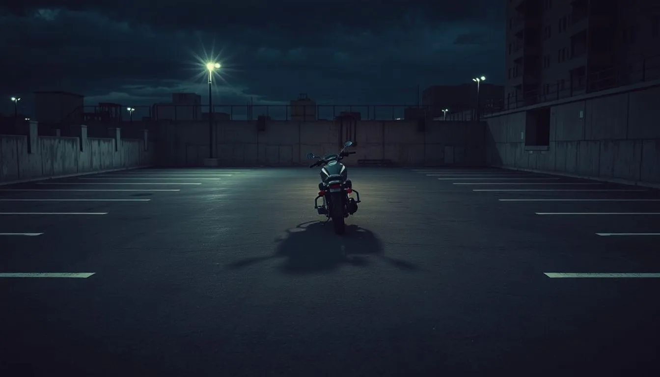 Pengertian dan Makna Dasar Mimpi Melihat Motor Parkir (c) Ilustrasi AI