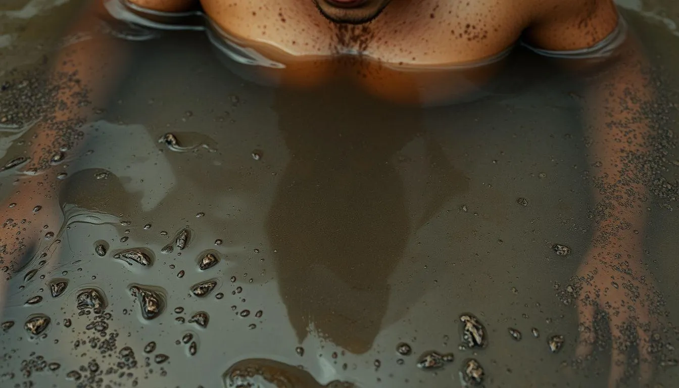 Pengertian dan Simbolisme Mimpi Melihat Orang Mandi di Air Keruh (c) Ilustrasi AI