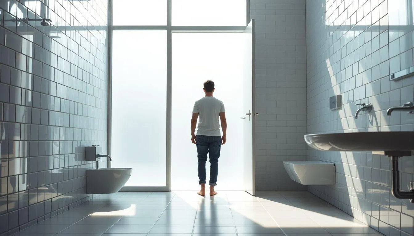 Pengertian dan Makna Umum Mimpi Melihat Orang Masuk Kamar Mandi (c) Ilustrasi AI