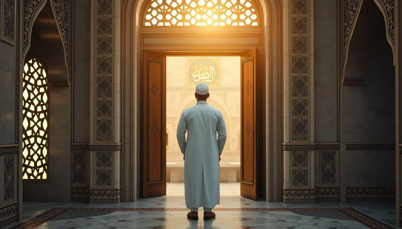 Arti Mimpi Melihat Orang Masuk Kamar Mandi Menurut Islam (c) Ilustrasi AI