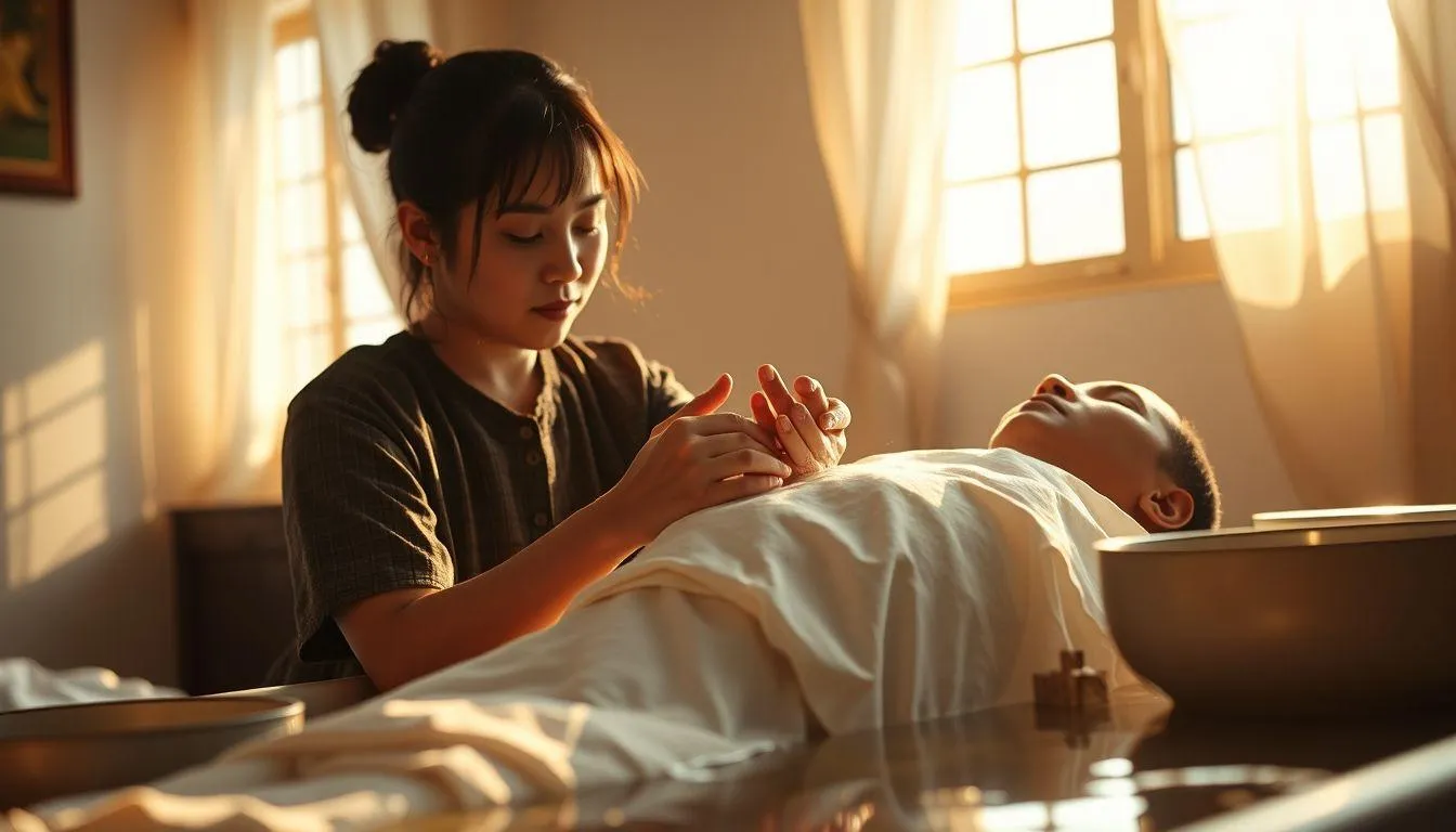 Analisis Psikologis Mimpi Melihat Orang Meninggal Mandi (c) Ilustrasi AI