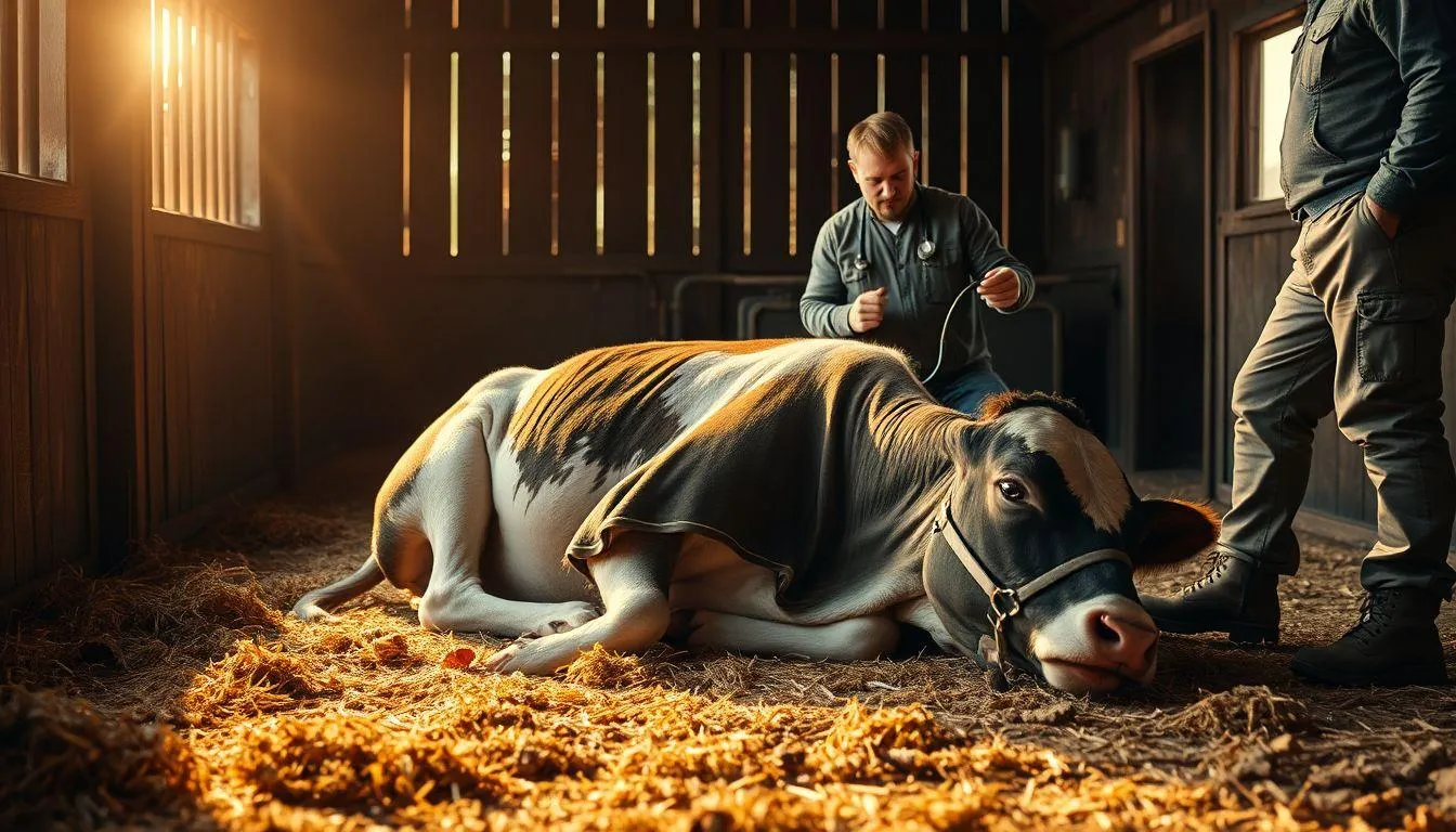 Pesan dan Nasihat dari Mimpi Sapi Sakit (c) Ilustrasi AI