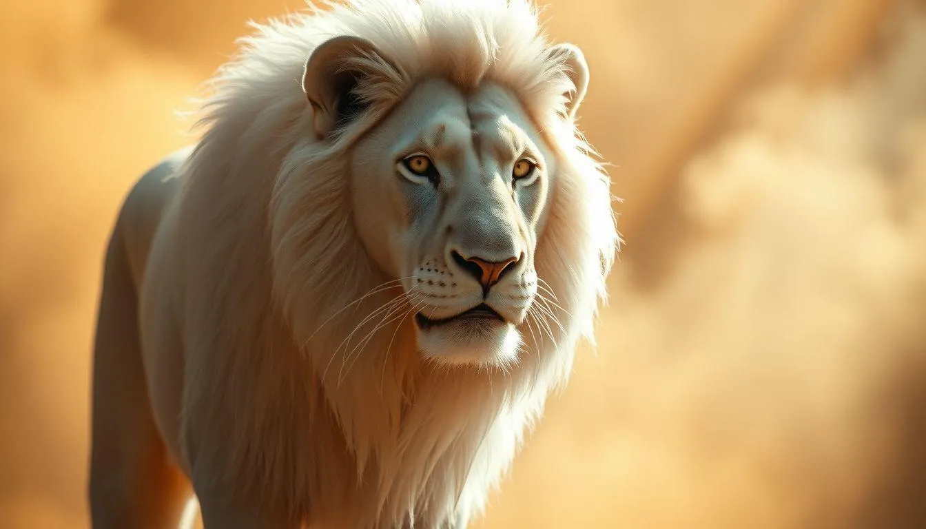 Simbolisme Warna dan Karakteristik Singa dalam Mimpi (c) Ilustrasi AI