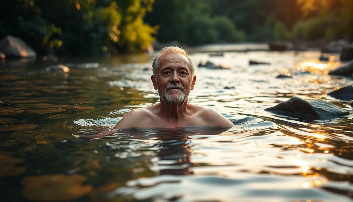 Pengertian dan Makna Dasar Mimpi Melihat Suami Mandi di Sungai (c) Ilustrasi AI