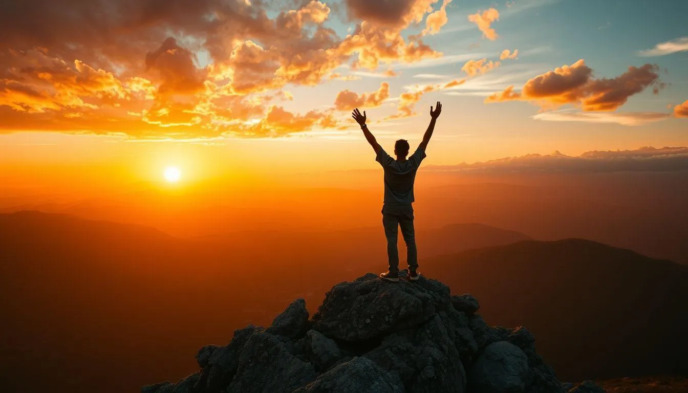 Hubungan Mimpi Sunset di Gunung dengan Kehidupan Spiritual (c) Ilustrasi AI