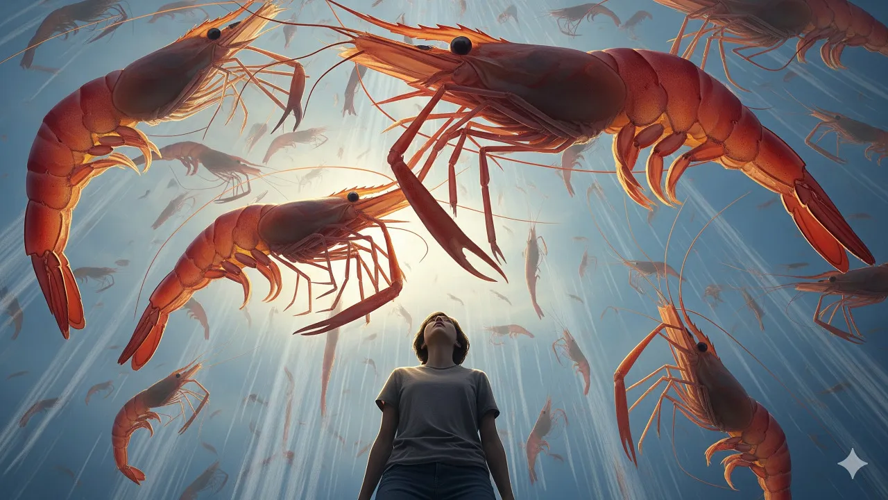 Mitos dan Fakta Seputar Mimpi Udang (c) Ilustrasi AI