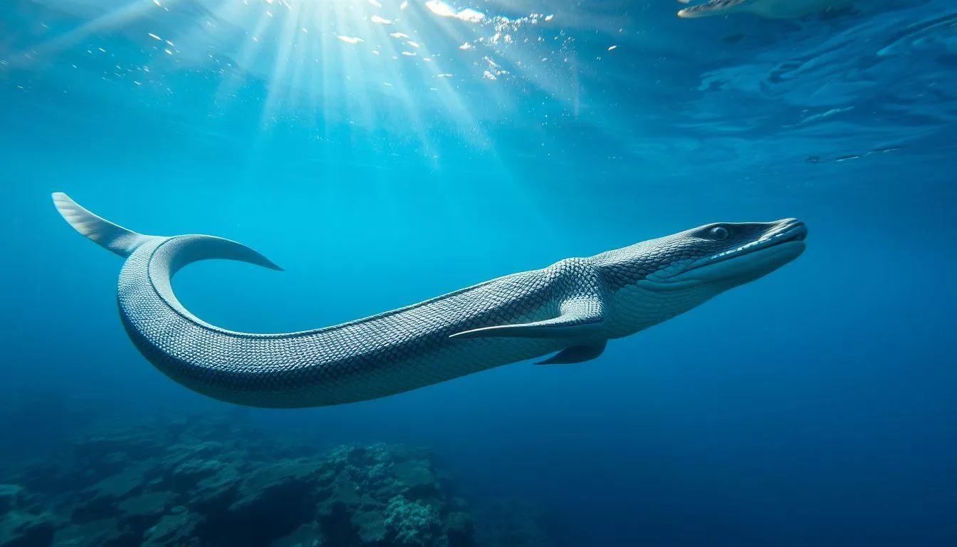 Tafsir Mimpi Ular Besar di Laut Menurut Islam (c) Ilustrasi AI