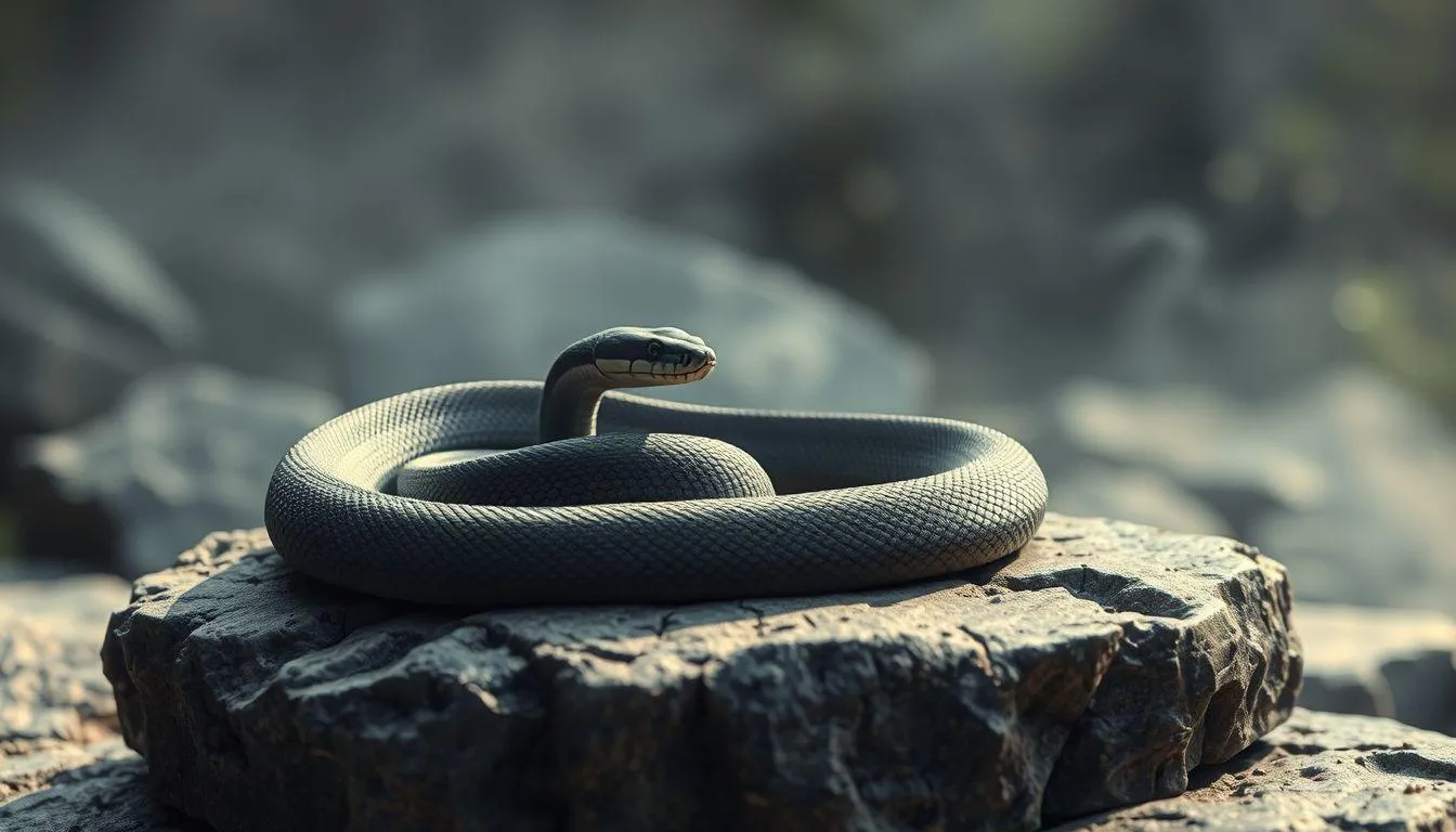 Makna Umum Mimpi Melihat Ular Diam (c) Ilustrasi AI