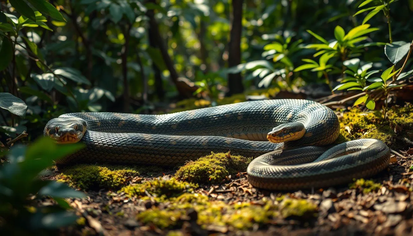 Interpretasi Berdasarkan Kondisi Ular dalam Mimpi (c) Ilustrasi AI