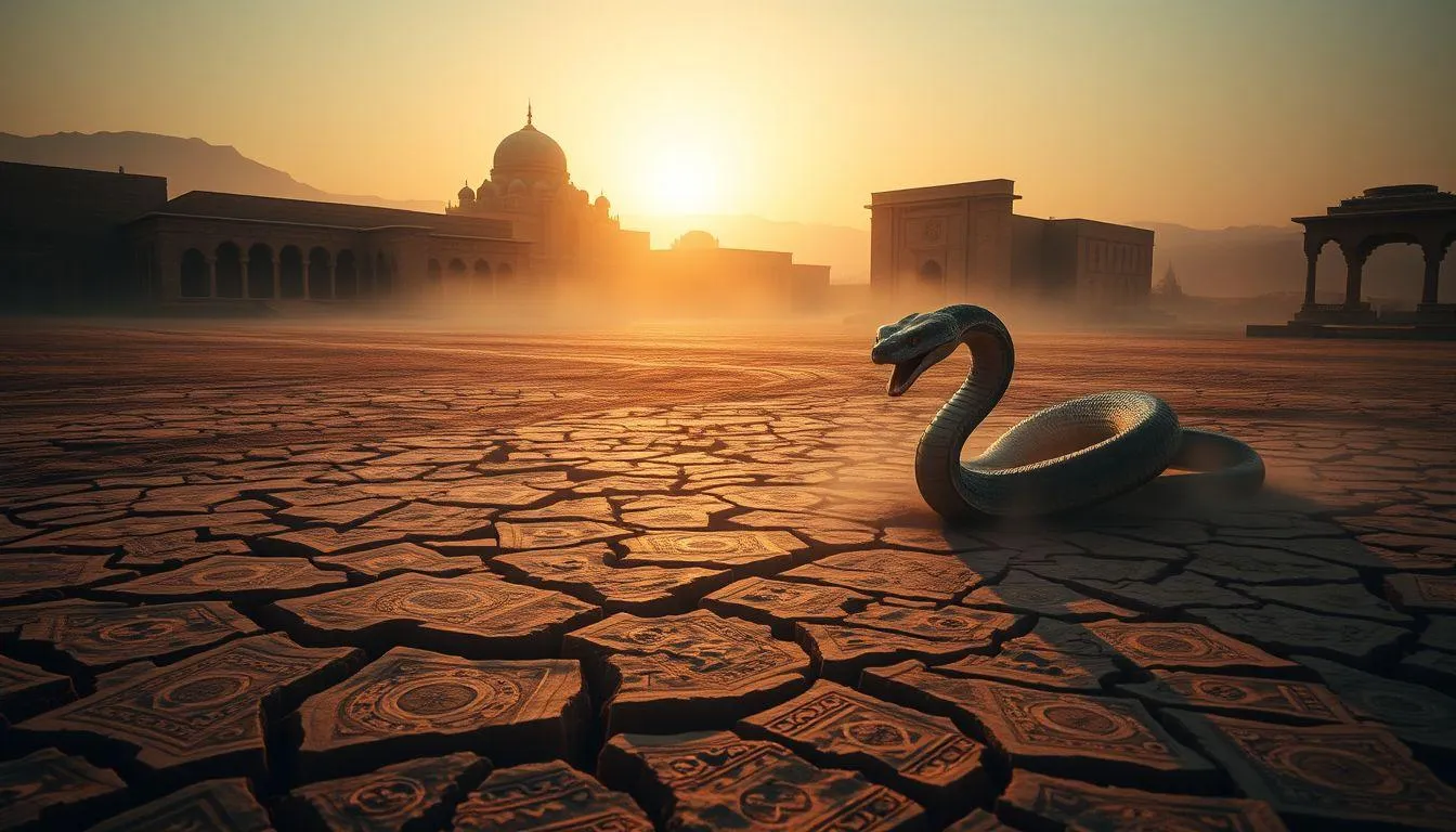 Tafsir Mimpi Ular Keluar dari Lubang Tanah Menurut Islam (c) Ilustrasi AI