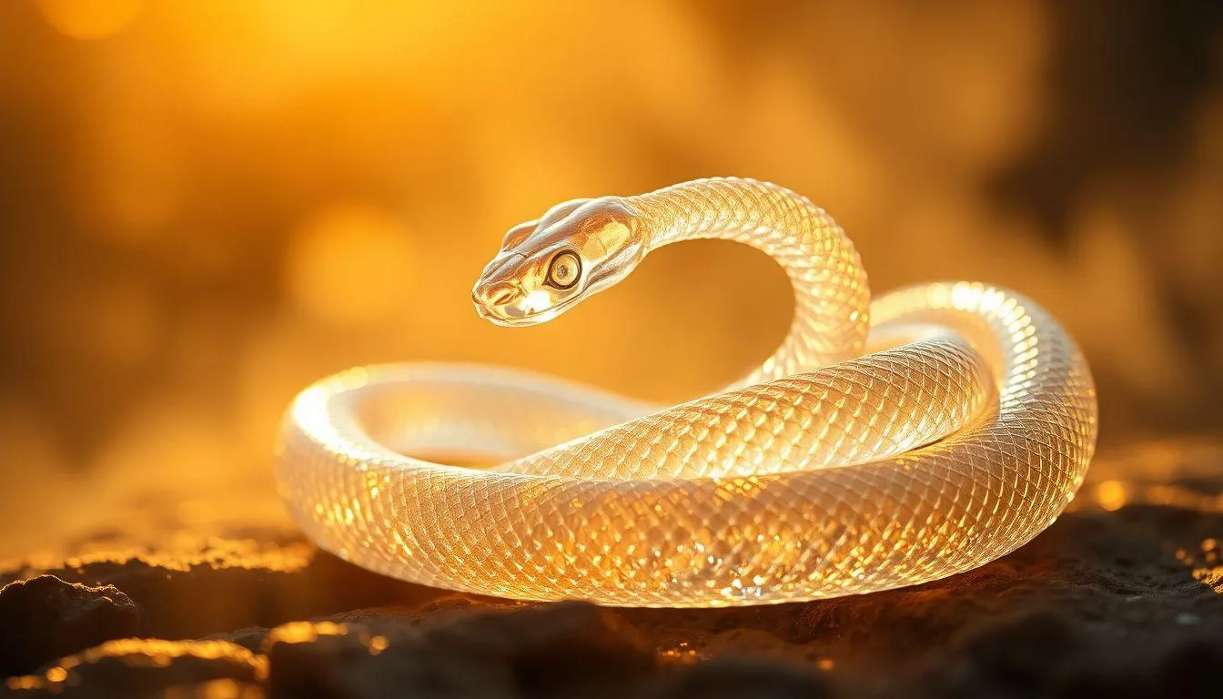 Makna Umum Mimpi Melihat Ular Transparan (c) Ilustrasi AI