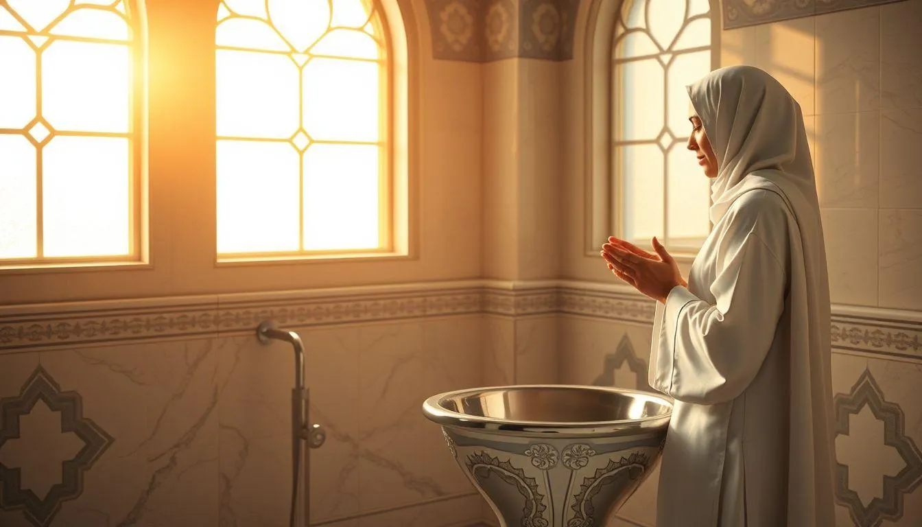 Pengertian dan Makna Dasar Mimpi Melihat Wanita Mandi dalam Islam (c) Ilustrasi AI