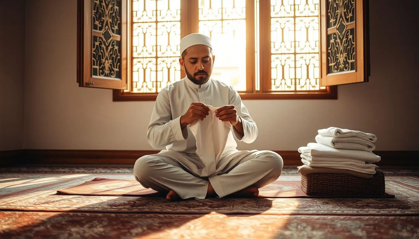 Tafsir Mimpi Melipat Baju Menurut Islam (c) Ilustrasi AI