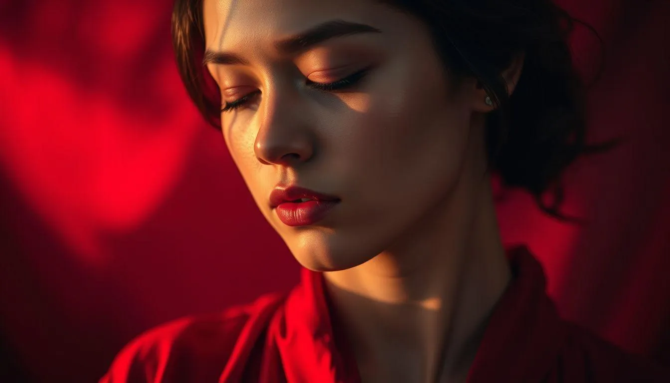 Simbolisme Warna Merah dalam Berbagai Konteks Mimpi (c) Ilustrasi AI