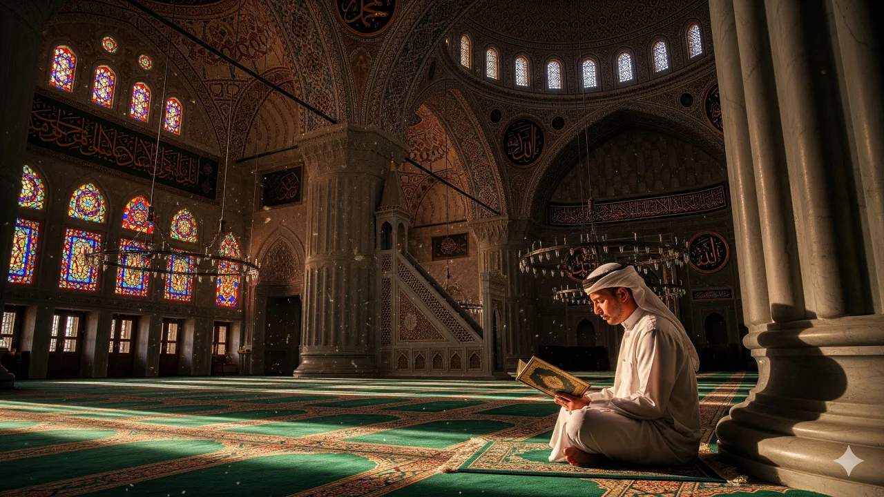 Tafsir Mimpi Membaca Al-Qur'an Menurut Islam (c) Ilustrasi AI