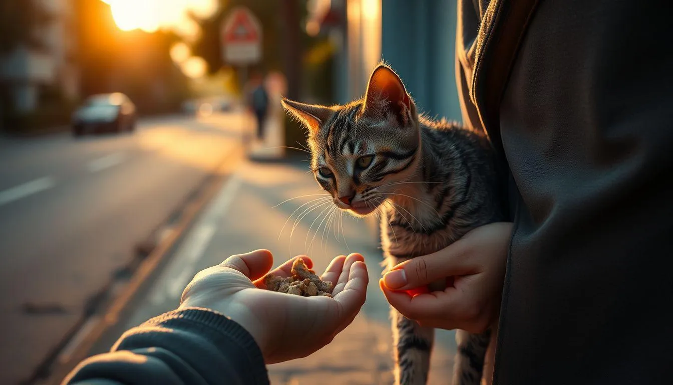 Pengertian dan Makna Dasar Mimpi Memberi Makan Kucing Kelaparan (c) Ilustrasi AI