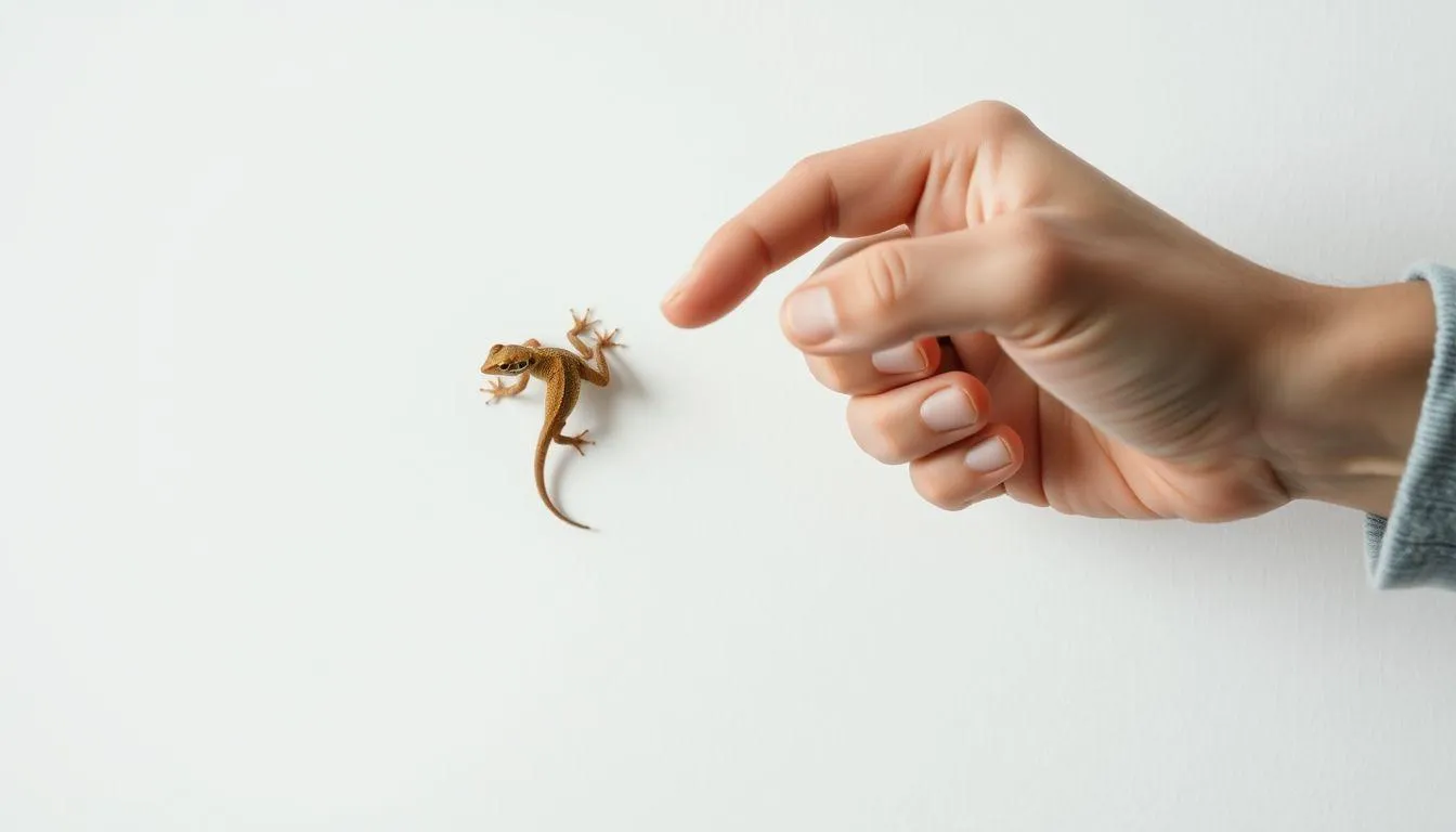 Pengertian dan Makna Dasar Mimpi Membunuh Cicak (c) Ilustrasi AI