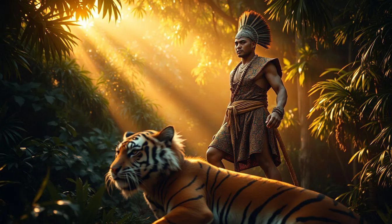 Tafsir Mimpi Membunuh Harimau Menurut Primbon Jawa (c) Ilustrasi AI