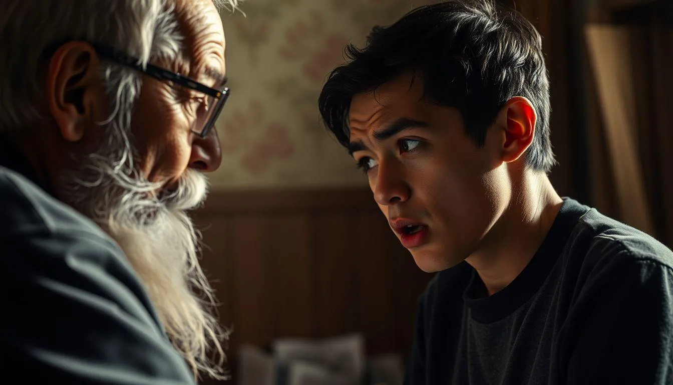 Interpretasi Psikologis Mimpi Membunuh Kakek (c) Ilustrasi AI