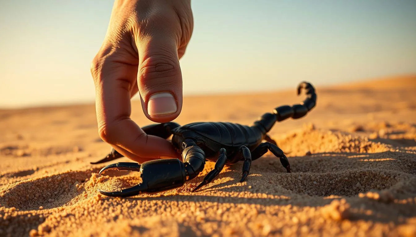 Pengertian dan Makna Dasar Mimpi Membunuh Kalajengking (c) Ilustrasi AI