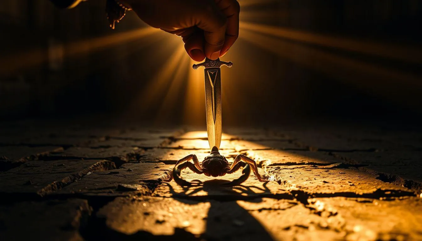 Primbon Jawa: Makna Membunuh Kalajengking dalam Mimpi (c) Ilustrasi AI