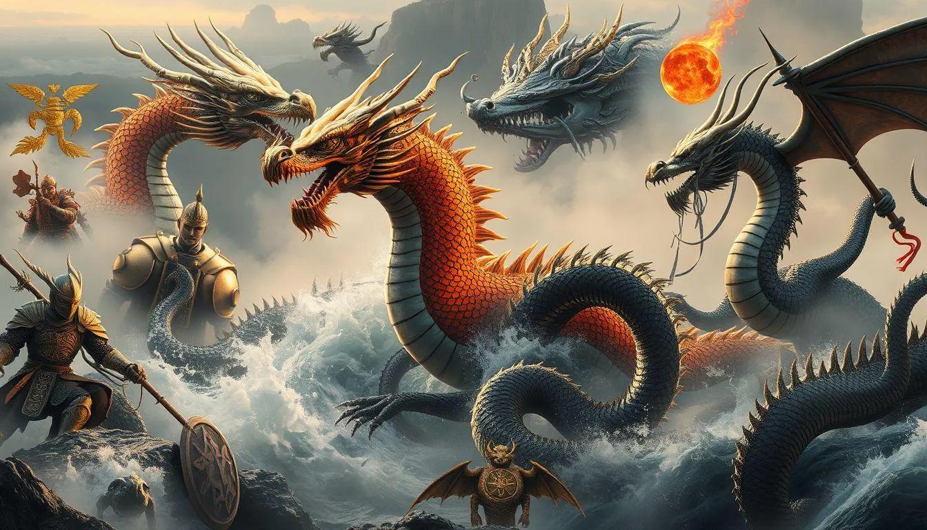 Simbolisme Naga dalam Berbagai Tradisi Budaya (c) Ilustrasi AI