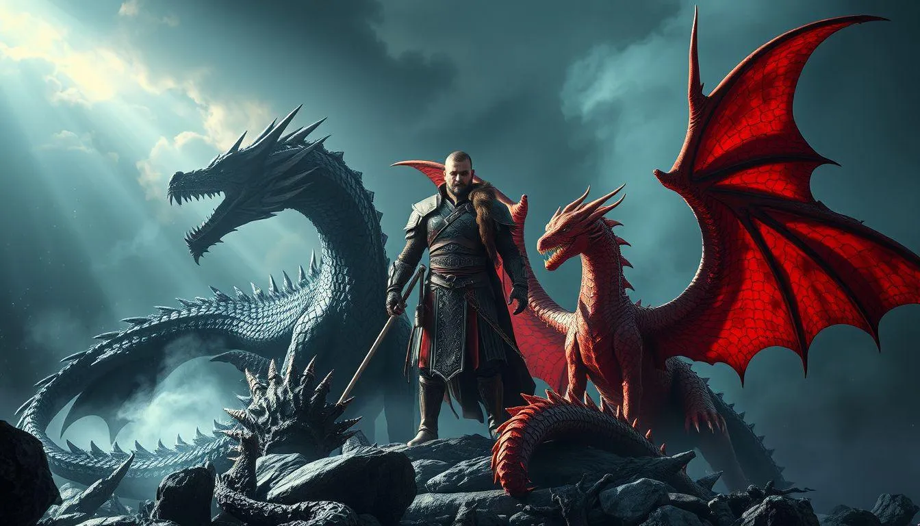 Pengaruh Warna Naga terhadap Interpretasi Mimpi (c) Ilustrasi AI