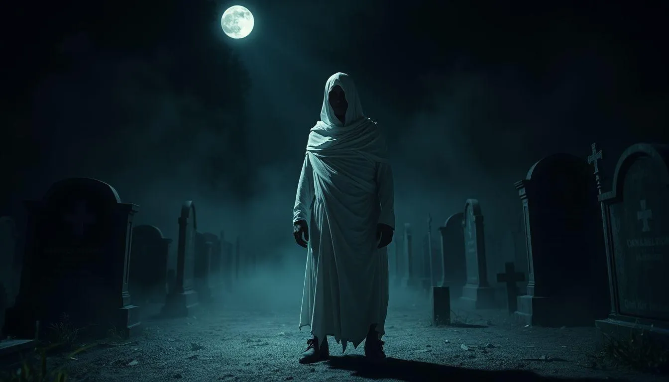 Variasi Mimpi Membunuh Pocong dan Maknanya (c) Ilustrasi AI
