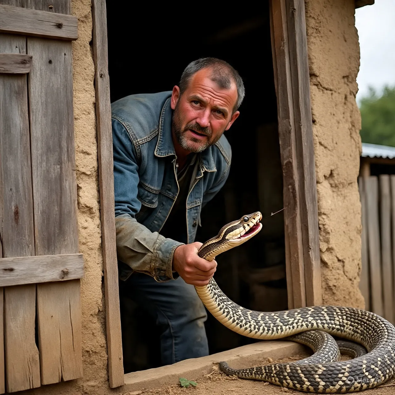 Perspektif Psikologis Mimpi Membunuh Ular di Rumah (c) Ilustrasi AI