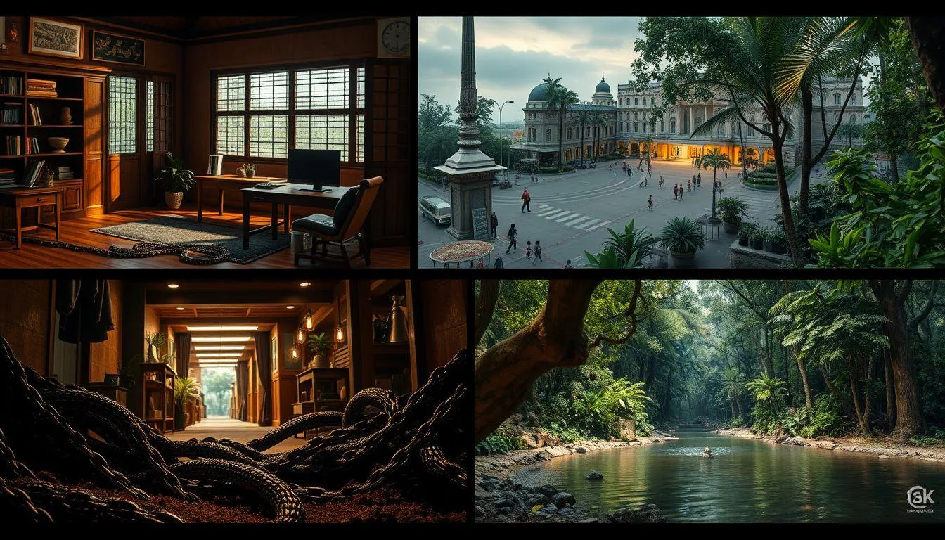 Lokasi dan Cara Membunuh Ular dalam Mimpi (c) Ilustrasi AI