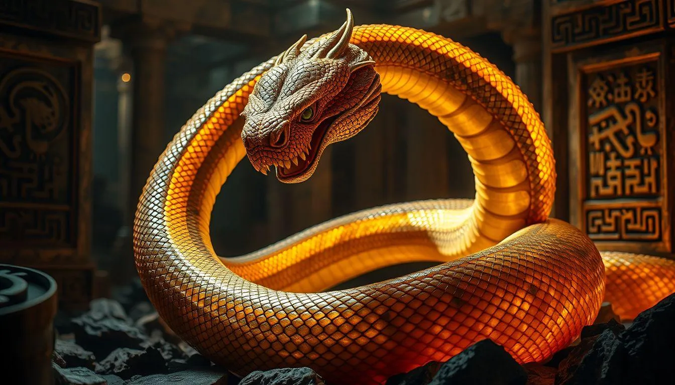 Pengertian dan Simbolisme Ular dalam Mimpi (c) Ilustrasi AI