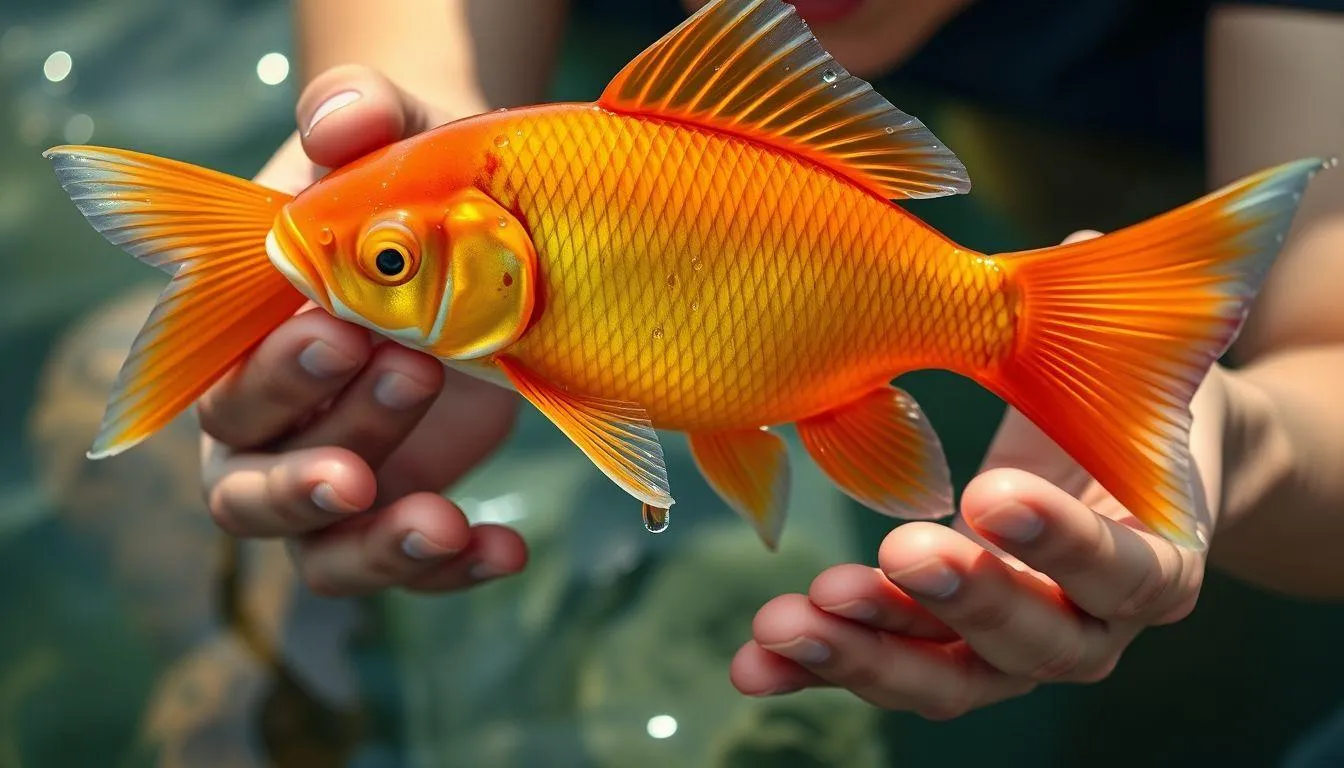 Variasi Mimpi Memegang Ikan Mas dan Interpretasinya (c) Ilustrasi AI